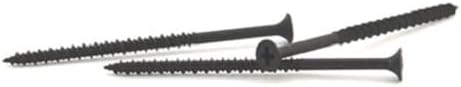 #6 x 1 1/4' Hi-Low Drywall Screws/Phillips/Bugle Head/Steel/Black Phos / 6,000 Pc. Carton