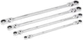 GEARWRENCH 4 Piece 90-Tooth 12 Point SAE GearBox Double Flex Ratcheting Wrench Set | 86831