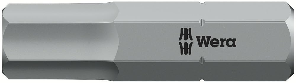 Wera 05004017001 8100 SA 7 Zyklop Metric Metal Ratchet Set with Push-Through Square, 28 Piece, 1/4' Drive
