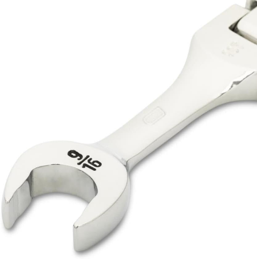 GEARWRENCH 7 Piece 90-Tooth 12 Point Stubby Flex Combination Ratcheting Wrench, SAE | 86878