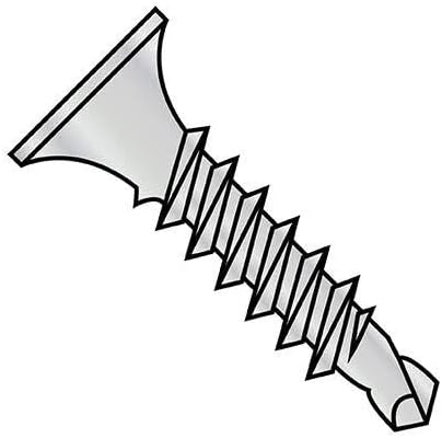 6-20X1 1/4 Phil Bugle Full Thread Self Drill Drywall Screw Zinc 1,000 Hours Salt Spray (Pack Qty 8,000) BC-0620KPGHC By Shorpioen