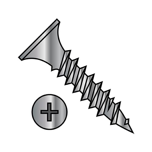 6-18X1 1/4 Phillips Bugle Head Fine Thread Drywall Screw Black Phosphate - ECS-0620YPG