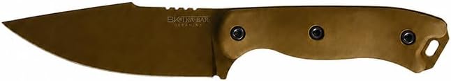 KA-BAR BK18 Becker Harpoon Fixed Blade Knife 4.562' Drop Point 1095 Cro-Van Flat Dark Earth Blade Ultramid Handle Flat Dark Earth