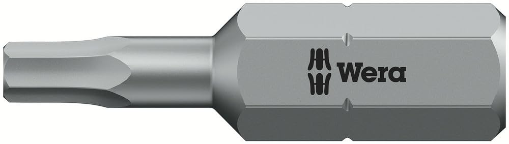 Wera 05004017001 8100 SA 7 Zyklop Metric Metal Ratchet Set with Push-Through Square, 28 Piece, 1/4' Drive