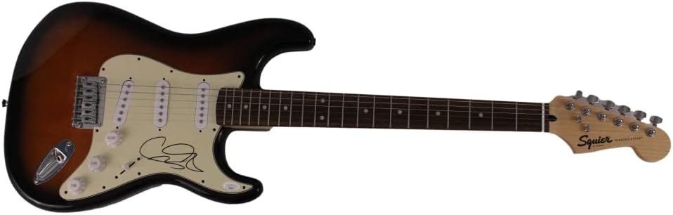 GARY CLARK JR SIGNED AUTOGRAPH FULL SIZE FENDER STRATOCASTER ELECTRIC GUITAR W/JAMES SPENCE JSA AUTHENTICATION - WORRY NO MORE, 110, BLAK AND BLU, THE STORY OF SONNY BOY SLIM, THIS LAND, VERY RARE