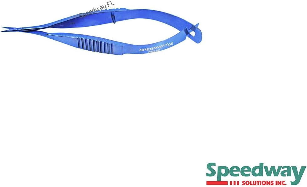 Vannas Scissors Straight 8 mm I Titanium I Approx 85 mm