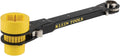 KLEIN TOOLS KT155HD Heavy-Duty 6-In-1 Lineman's Ratcheting Wrench with Bolt Through Design and Bright Yellow Socket