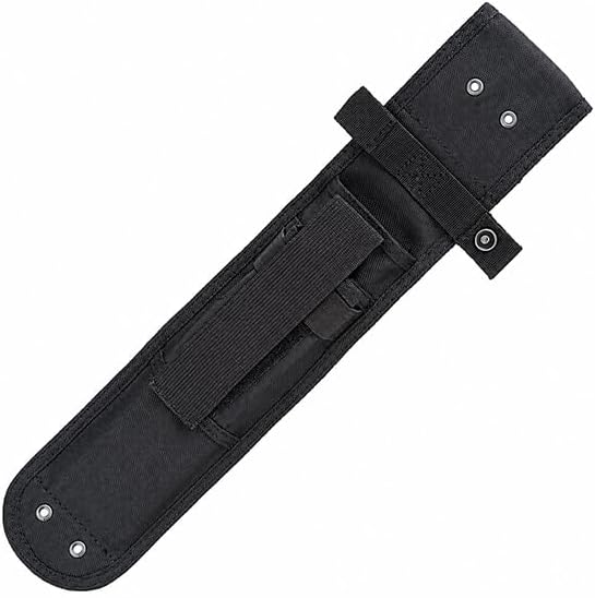 KA-BAR BK7 Becker Combat Utility Fixed Blade Knife 7' Clip Point 1095 Cro-Van Black Powder Coat Blade Zytel Handle Black