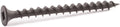 8 x 2-1/2 Drywall Screws Square Drive Bugle Head Black Phosphate Finish (Quantity: 2500)