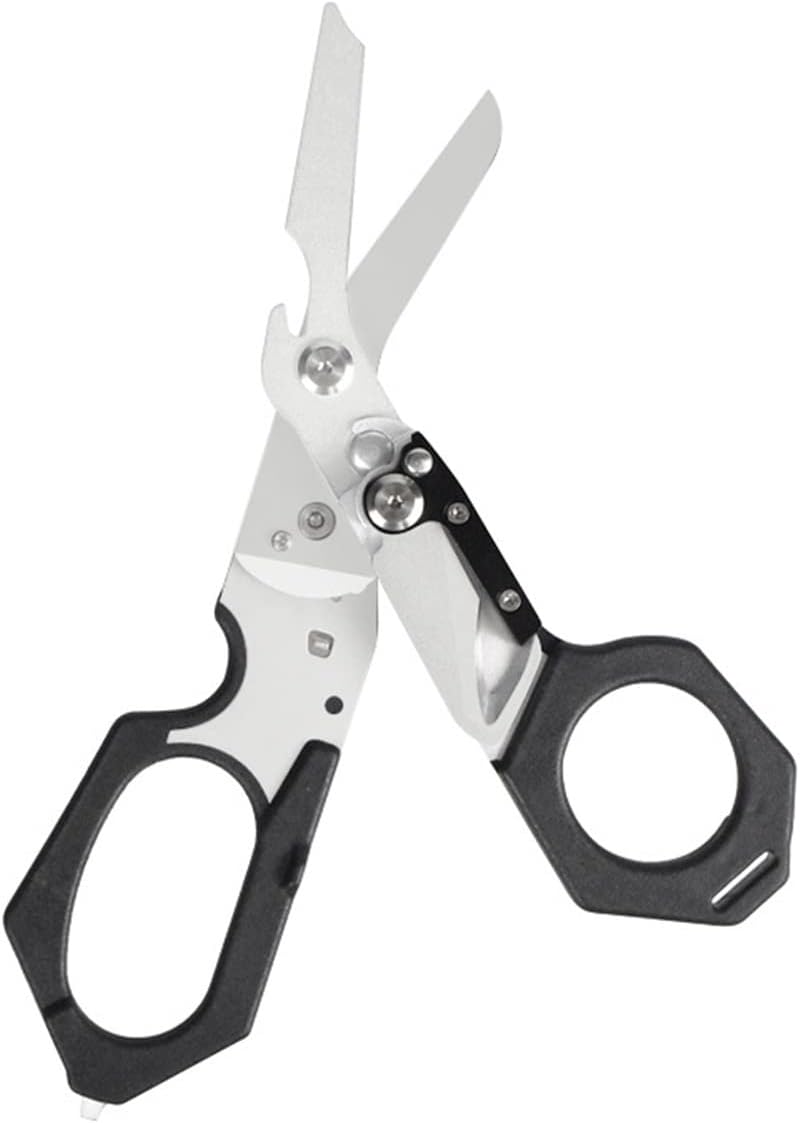 Multifunctional Folding Scissors Medical Scissors Outdoor Emergency Tools Multifunctional Emergency Tools - Dive Portable Lungs