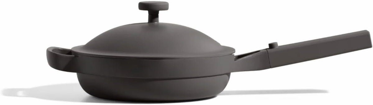 Our Place Mini Always Pan | 8.5' Ceramic Pan with Modular Lid & Beechwood Spatula | Patented 10-in-1 Nonstick, Non-Toxic Cookware Made Without PFAS | Induction & Oven-Safe up to 450°F | Char