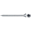 fischer Chipboard Screw 3.5 x 16 Countersunk Head Blue-Galvanised Full Thread Phillips PZ