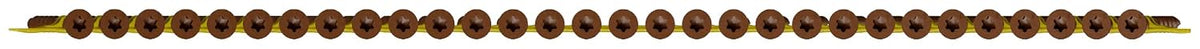 Simpson Strong-Tie DSVR2S Deck-Drive DSV Wood Screw (Collated) — #10 x 2 in. T25 6-Lobe, Red (1500-Qty)