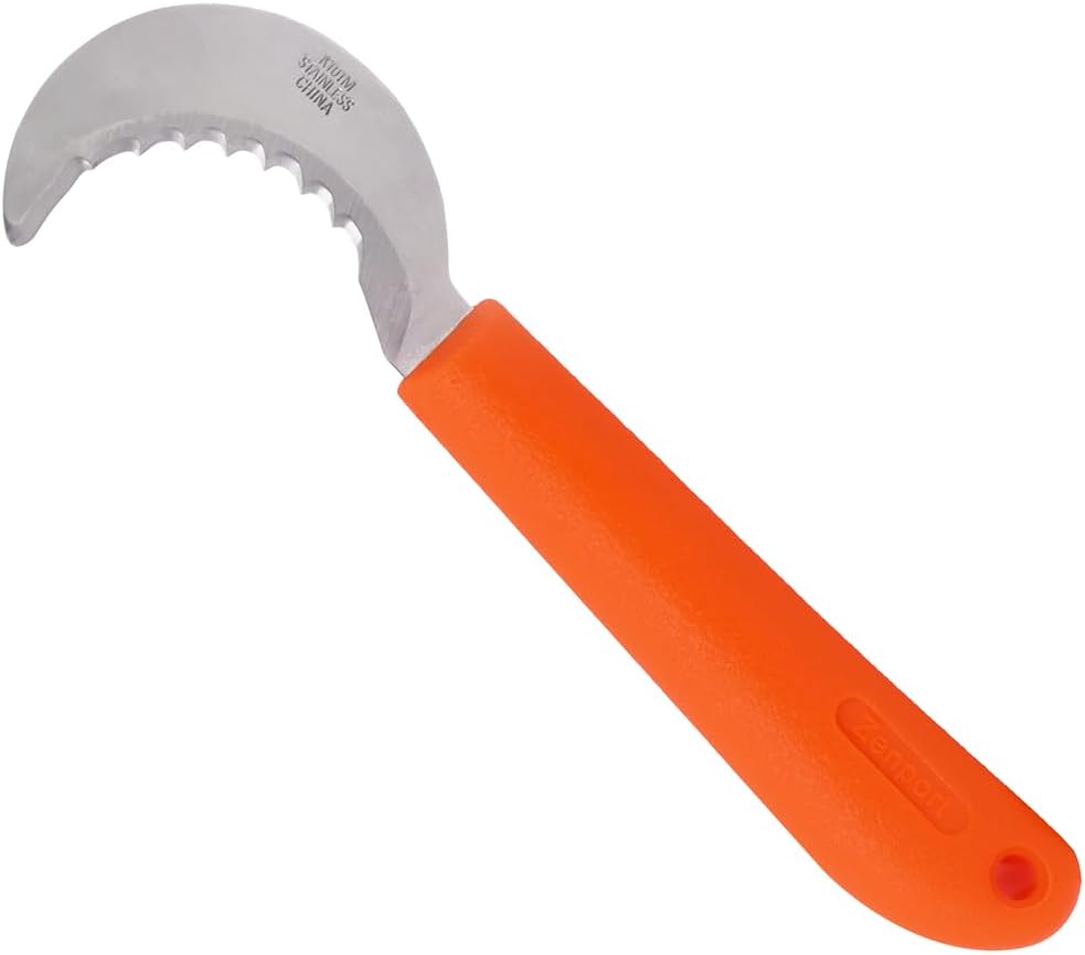 Zenport K101M-24PK of Knives, Mini, Serrated Hook Blade Harvest Knife, 24-Pack