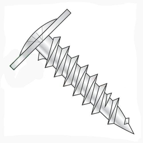 #8 x 1 1/4' Fine Drywall Screws/Phillips/Modified Truss Head/Steel/Zinc (Carton: 3,000 pcs)
