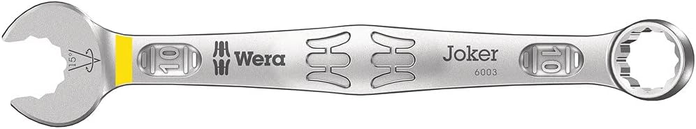 Wera 05020231001 6003 Joker 11 Set 1 Combination Wrench Set, 11 Pieces