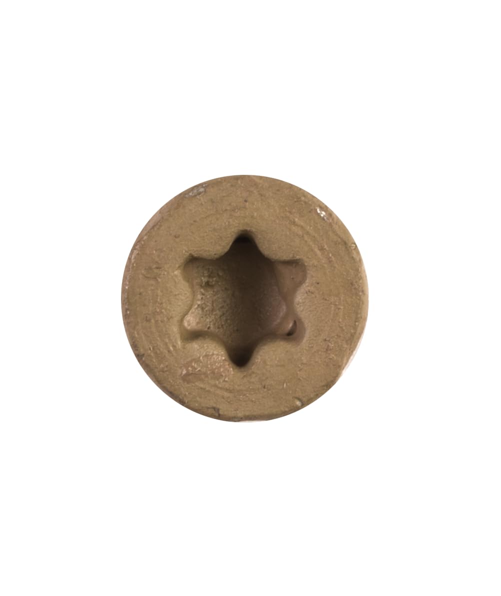 Simpson Strong-Tie DSVG212S Deck-Drive DSV Wood Screw (Collated) — #10 x 2-1/2 in. T25 6-Lobe, Gray (1000-Qty)