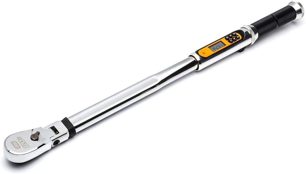 GEARWRENCH 1/2' Drive 120XP Flex Head Electronic Torque Wrench with Angle - 85196