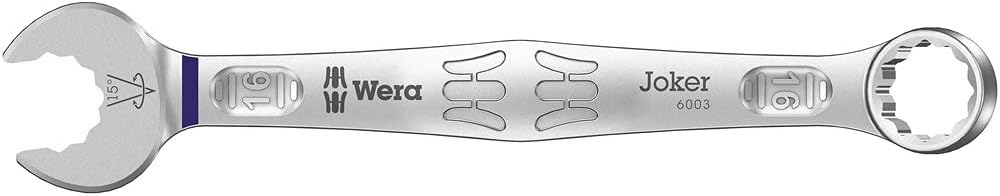 Wera 05020231001 6003 Joker 11 Set 1 Combination Wrench Set, 11 Pieces