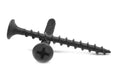 #6 x 1 1/4' Fine Thread Drywall Screw Phillips Bugle Head Low Carbon Steel Black Phosphate Pk 8000