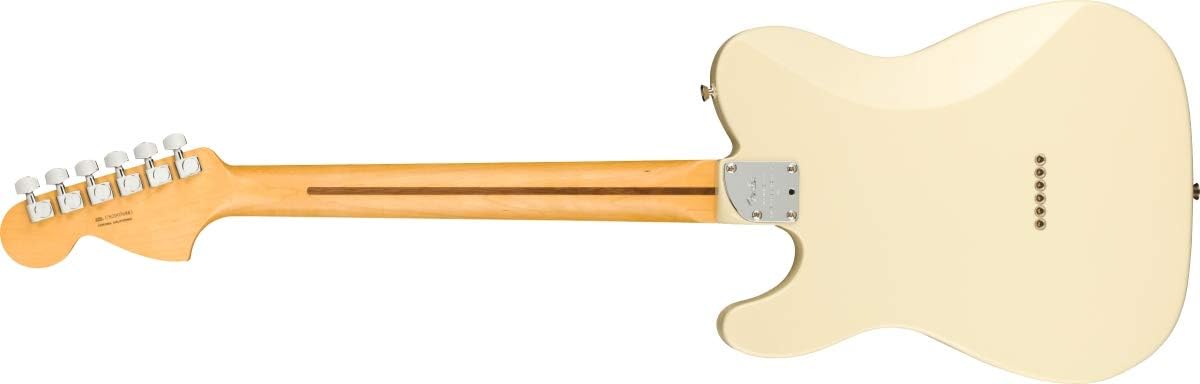 Fender American Professional II Telecaster Deluxe - Olympic White with Maple Fingerboard