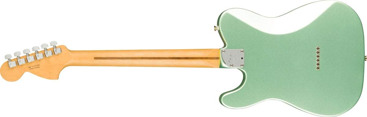 Fender American Professional II Telecaster Deluxe - Mystic Surf Green with Maple Fingerboard