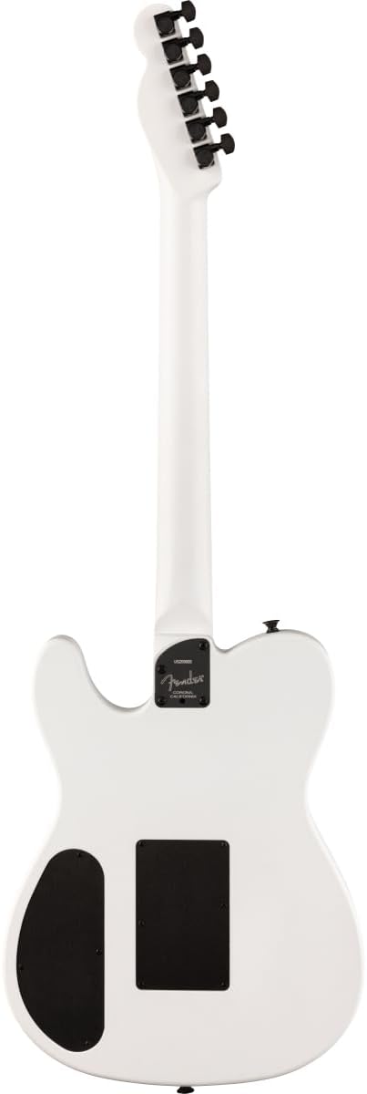 Fender Limited-edition Jack White Triplesonic Acoustasonic Telecaster - Blacktop Arctic White