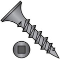 8X1 1/4 Square Recess Drive Bugle Head Coarse Thread Drywall Screw Black Phosphate (Pack Qty 2,000) BC-0820CQG By Shorpioen