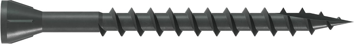 Simpson Strong-Tie DTHQ2S Trim-Head Screw, Type-17 Point — #8 x 2 in. #2U Square Drive, Quik Guard (2000-Qty)