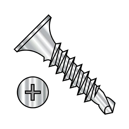 #6 x 1 1/4' Self-Drilling Drywall Screws/Phillips/Bugle Head / 410 Stainless Steel / 4000 Pc. Carton