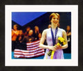 Sports Memorabilia Autograph Warehouse 249262 Sarah Hughes Autographed 16 x 20 in. Photo - Figure Skating - 2002 Olympic Gold Medal, United States Inscribed 2002 Olympic Gold Matted & Framed