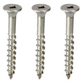 #10 x 2 Marine Grade Type 316 Stainless Steel Deck Screw Square Drive, Bugle Head (Quantity: 500) Type 17 Wood Cutting Point, 1-1/4' of Thread Length, #10 Screw Diameter, 2' Screw Length