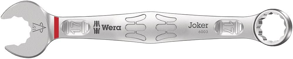 Wera 05020231001 6003 Joker 11 Set 1 Combination Wrench Set, 11 Pieces