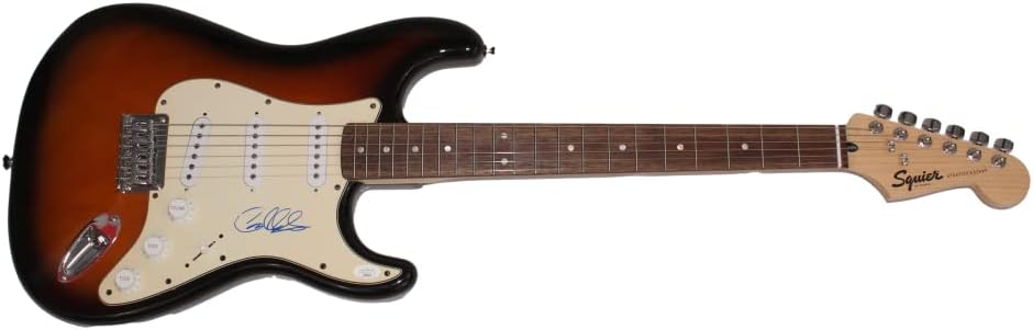 GARY CLARK JR SIGNED AUTOGRAPH FULL SIZE FENDER STRATOCASTER ELECTRIC GUITAR B W/JAMES SPENCE JSA AUTHENTICATION - WORRY NO MORE, 110, BLAK AND BLU, THE STORY OF SONNY BOY SLIM, THIS LAND, VERY RARE