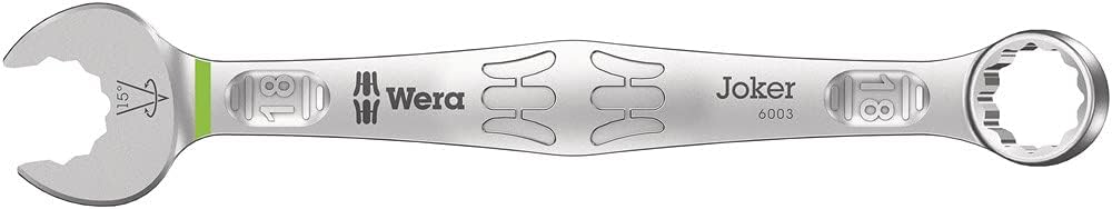 Wera 05020231001 6003 Joker 11 Set 1 Combination Wrench Set, 11 Pieces