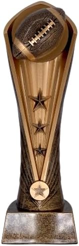 Express Medals 6 Pack of 12 Inch Tall Cobra Football Trophy Awards Boys Girls Mens Women Youth Team Trophies Award Tournament Champion Winner Event Prize Gift CA264