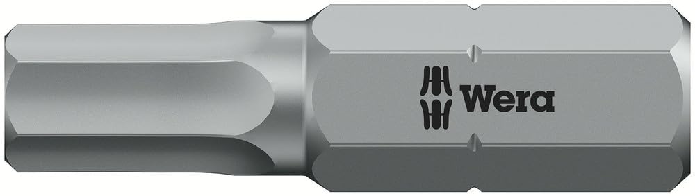 Wera 05004017001 8100 SA 7 Zyklop Metric Metal Ratchet Set with Push-Through Square, 28 Piece, 1/4' Drive