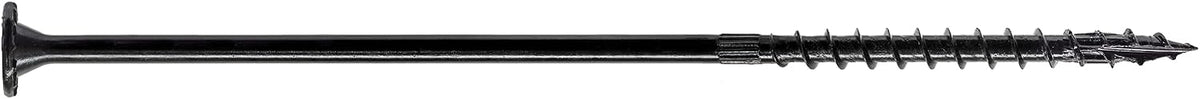 Simpson Strong-Tie SDWS19712 Strong-Drive SDWS Timber Screws (Interior Grade), 0.195 Inch x 7-1/2 Inch, E-Coating, Low Profile Head, Sawtooth Point, Black (Pack of 250)