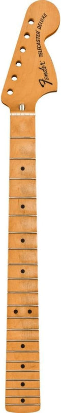 Fender Road Worn 70s Deluxe Telecaster Neck, Medium C, 21 Medium Jumbo Frets, Maple Fingerboard