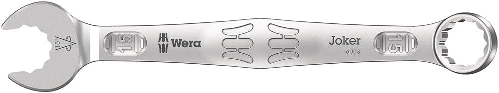 Wera 05020231001 6003 Joker 11 Set 1 Combination Wrench Set, 11 Pieces