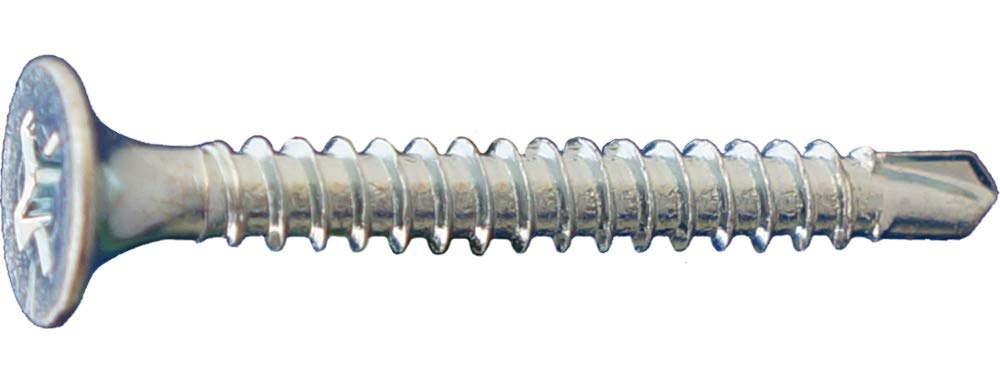 Daggerz DWSDZ08200 - #8 x 2 Phillips Bugle Head Self-Drill Screws Zinc 3000ct