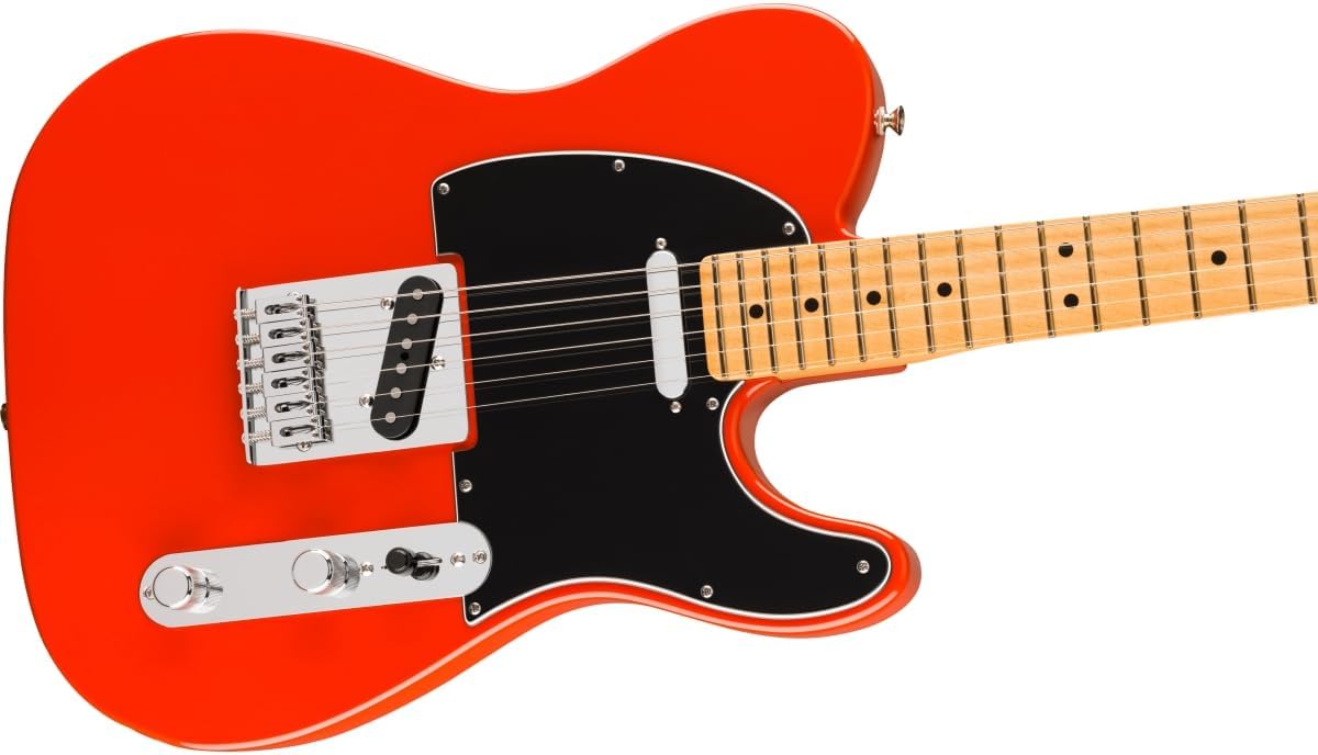 Fender Player II Telecaster Electric Guitar - Coral Red with Maple Fingerboard