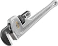 RIDGID 31095 Model 814 Aluminum Straight 14' Plumbing Pipe Wrench, Silver, Made in the USA (Pack of 6)