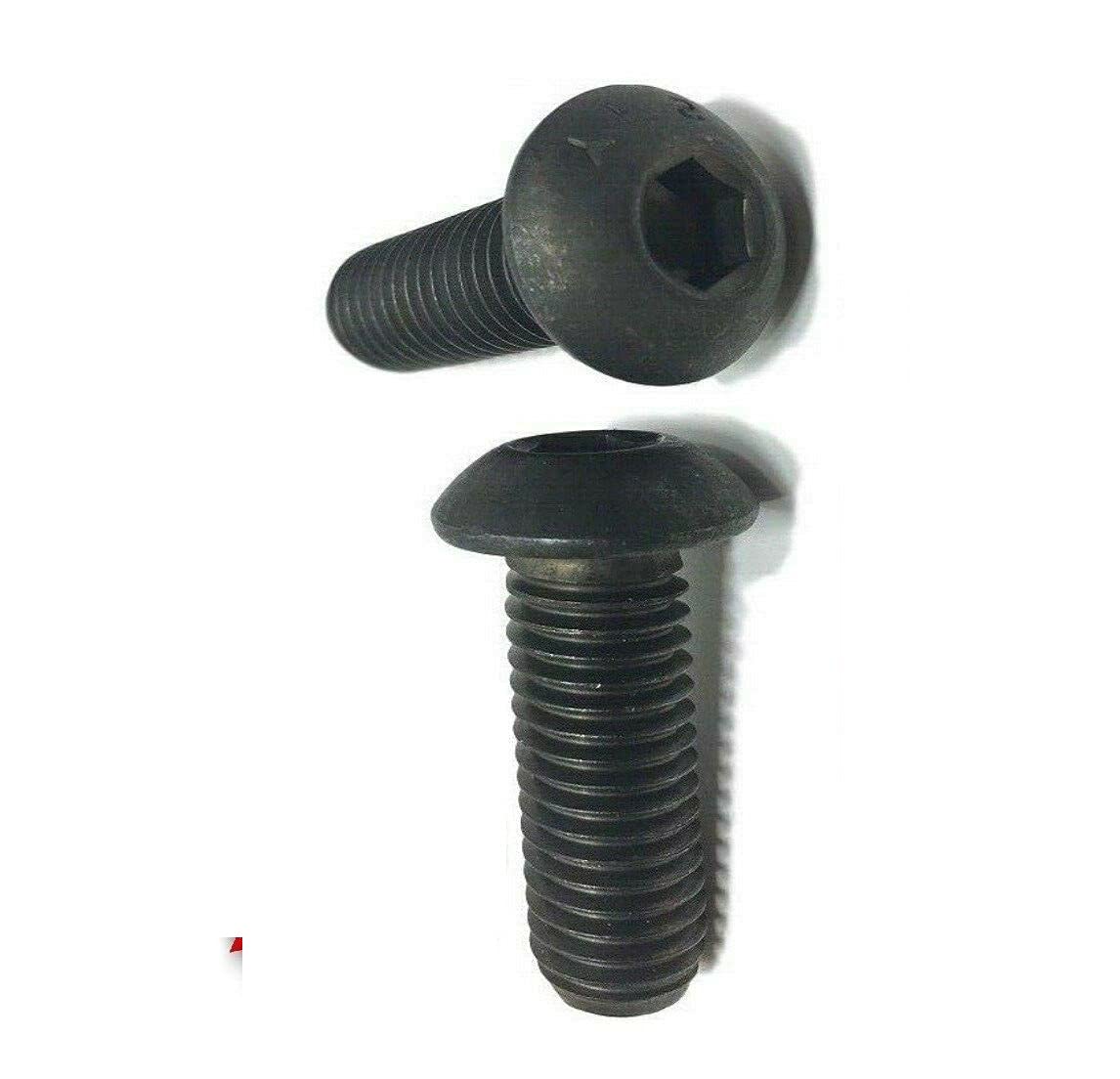 Pr-Mch Package of 1000, 5/16-18 x 1 1/4' Button Head Cap Screw Black Oxide Thread Socket Set Kit #DR-D8837D