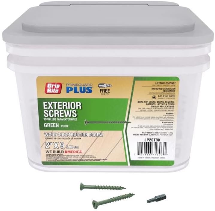 PRIMESOURCE Building Products DCK Screw STR 2' 25LB