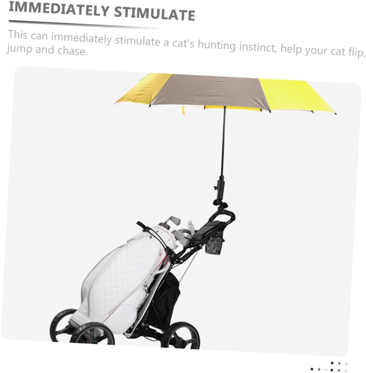 Toddmomy Golfs Tey Umbrella Holder Umbrella Holder Stand Golf Push Cart Stands Golf Umbrella Golf Tey Umbrella
