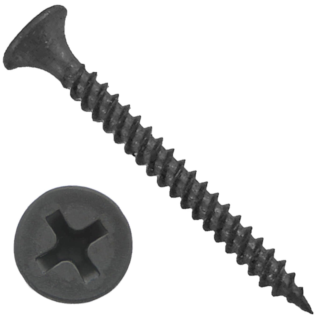 #6 x 1-5/8' Gray Phosphate - FINE Thread Drywall, Gypsum Board, Sheet Rock, Plasterboard Screws. CASE Qty 9 Boxes - 10,206 Screws