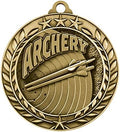 Express Medals Various Styles 1 to 50 Pack of Gold Silver and Bronze Archery Medals Trophy Award with Neck Ribbon Medal Trophies Gift Prize Archer
