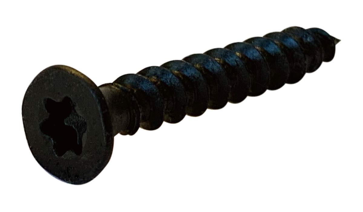 Small Parts 1016CTG #10 x 1' 6 Lobe Bugle Head Coarse Thread Drywall Screw Black Phosphate Particle Board (Pack of 100)