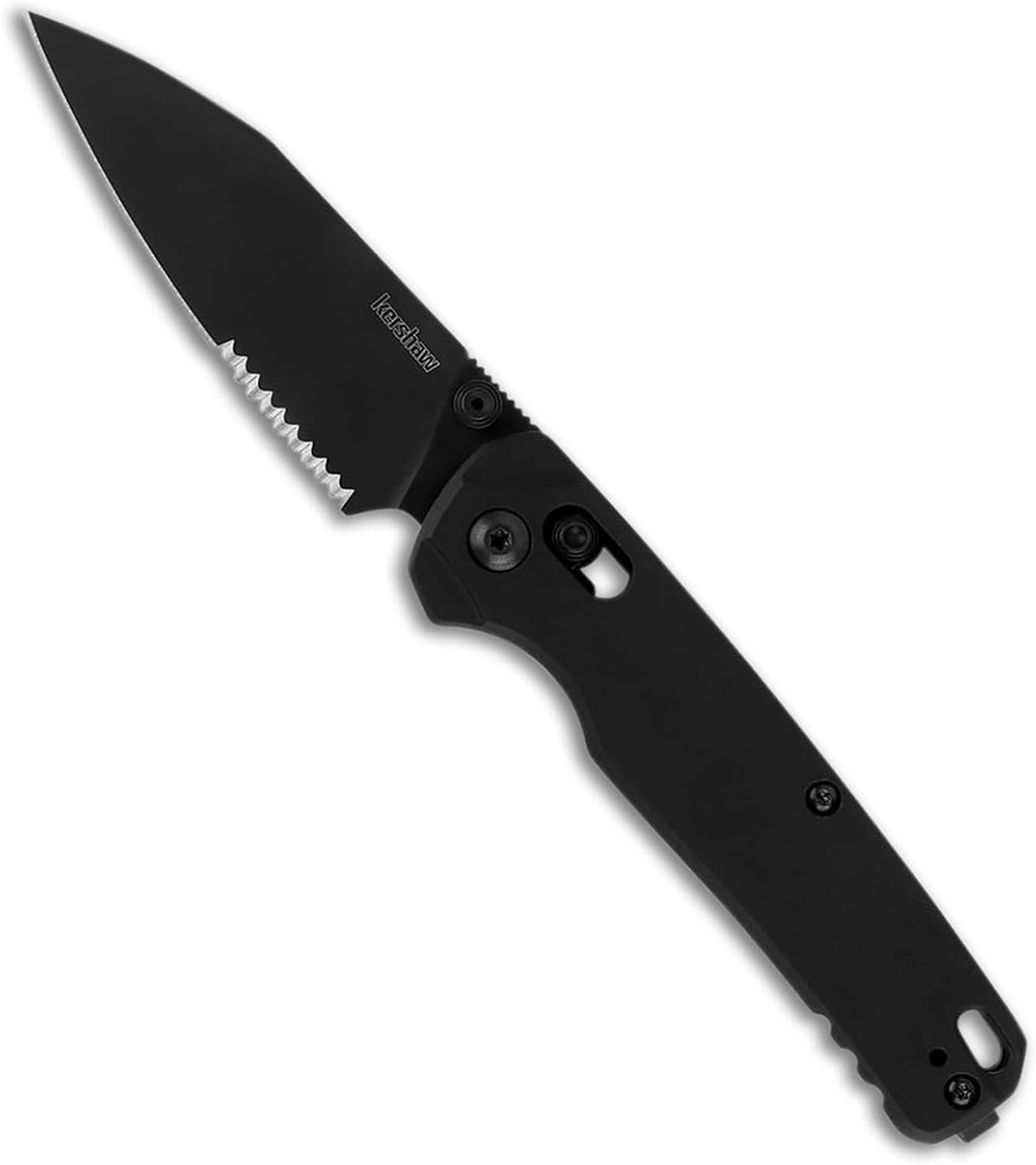 Kershaw Bel Air Pocket Knife, Made in the USA, 3.4 inch CPM MagnaCut Steel Blade, EDC Design, Duralock Locking Mechanism, Manual Folder, Pocketclip